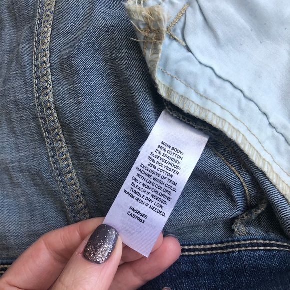 Bundle of 2 girls tracksuits. Denim and velvet. - Picture 7 of 11